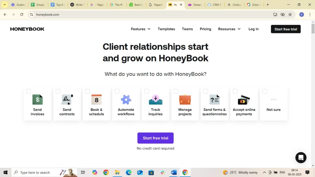 HoneyBook