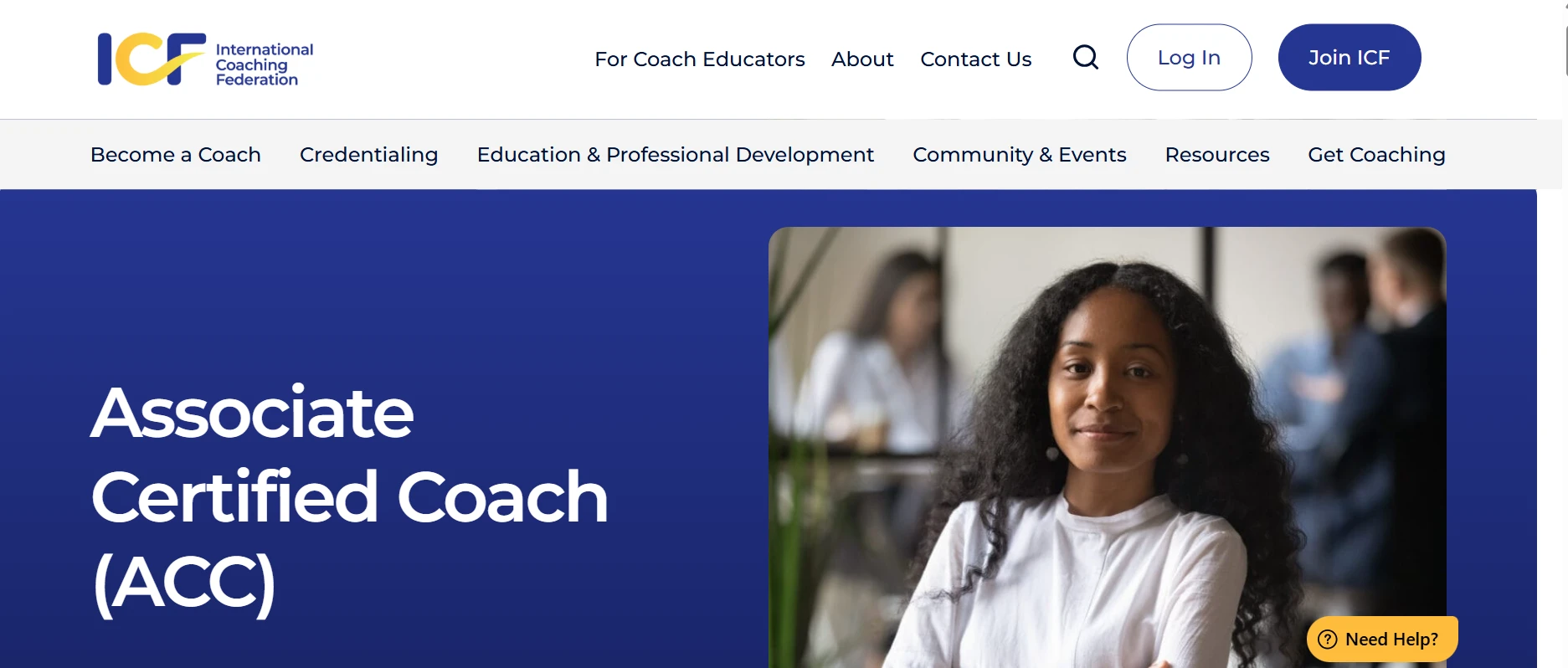 Associate Certified Coach (ACC) by ICF 