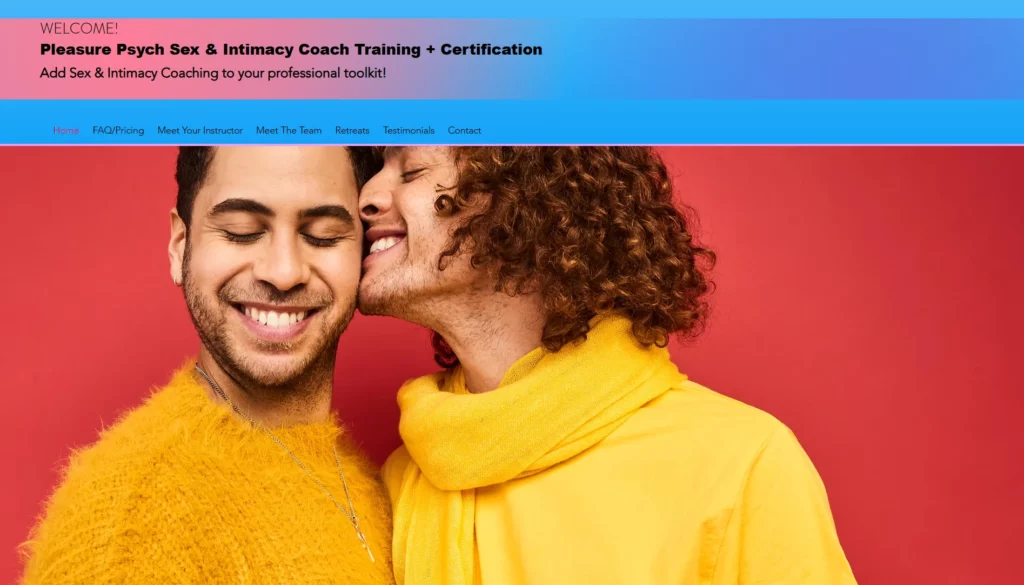 Pleasure Psych Sex & Intimacy Coaching Training