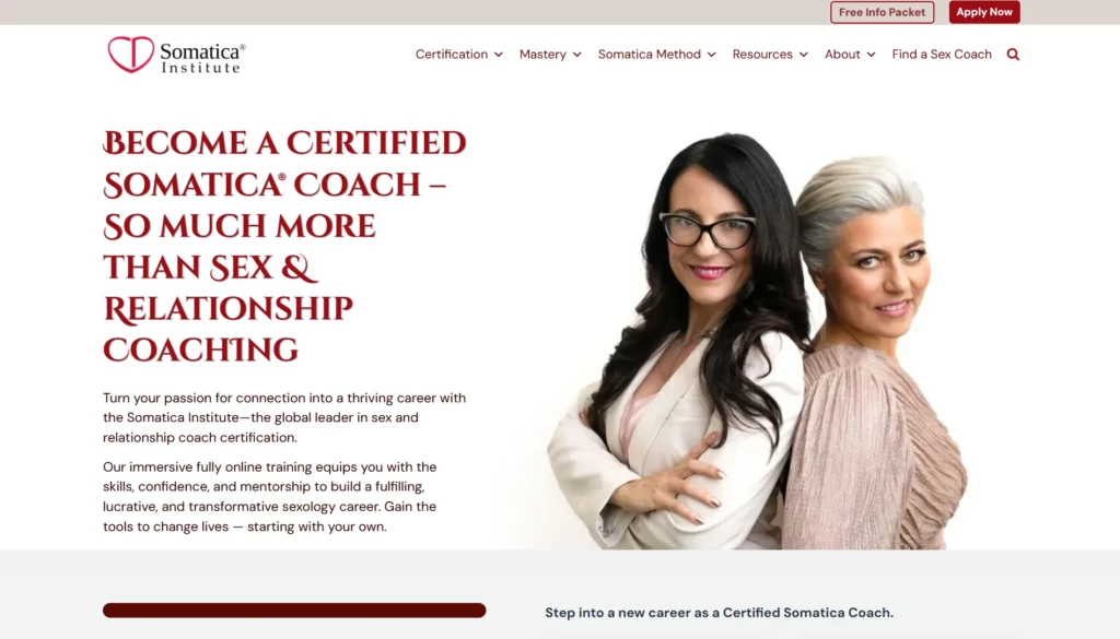 Somatica Institute Sex & Relationship Coach Certification