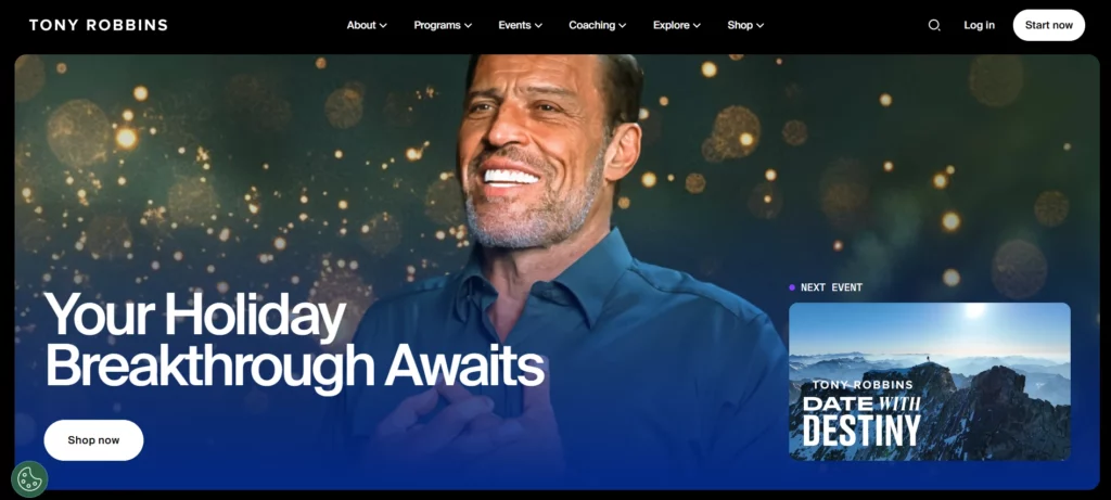 Tony Robbins— Leadership and High Performance Coaching 