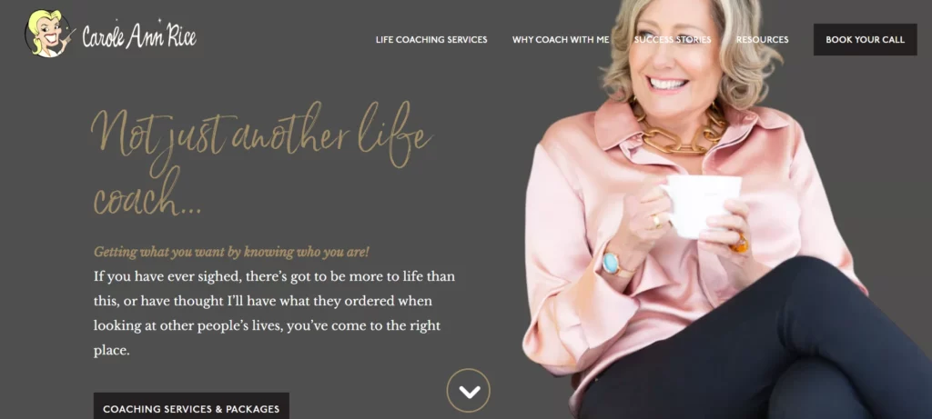 Carole Ann Rice— Premium Local Life Coaching