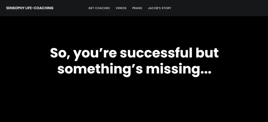 Sensophy— Minimalist Life and Career Coaching 