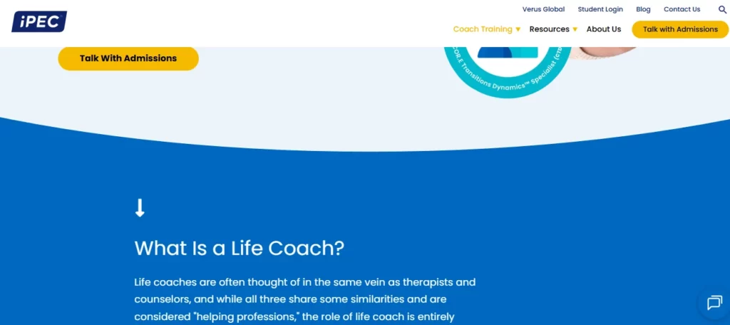 Institute for Professional Excellence in Coaching (iPEC) — Life Coach Certification