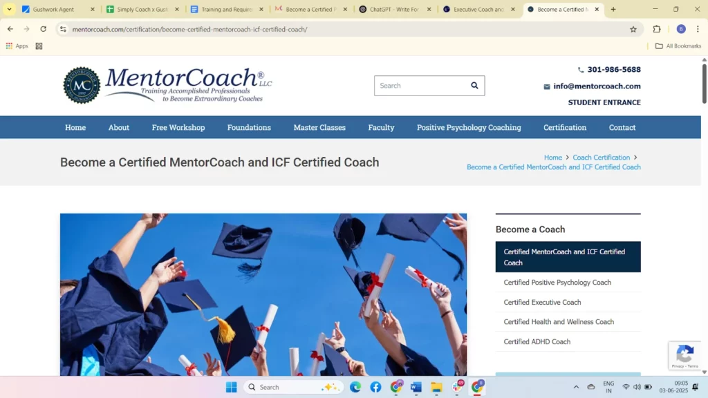 MentorCoach ICF Certified MentorCoach Program
