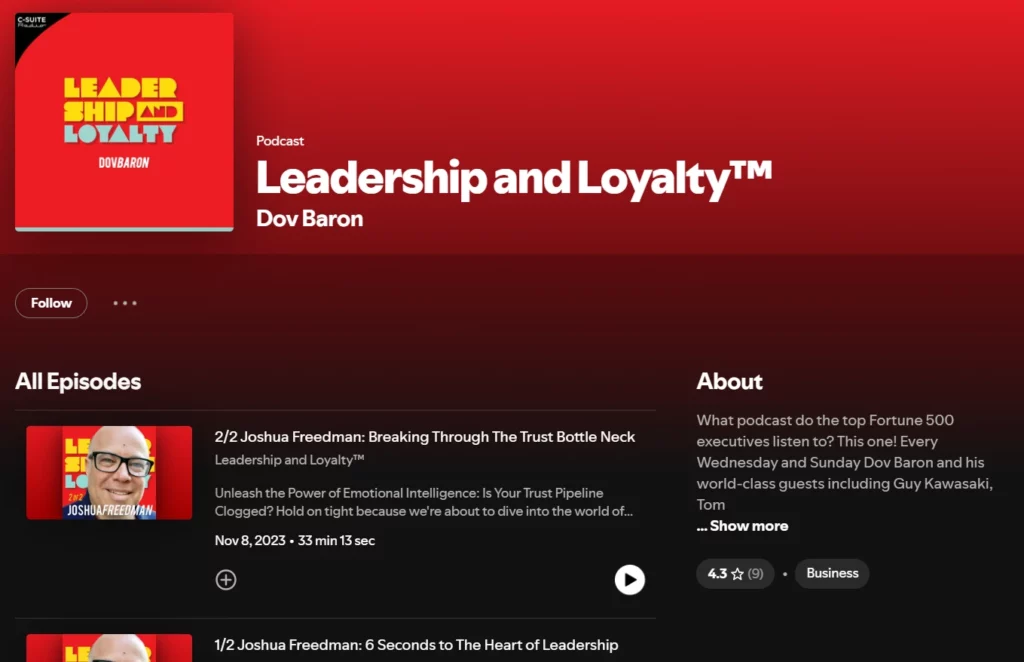 Leadership and Loyalty