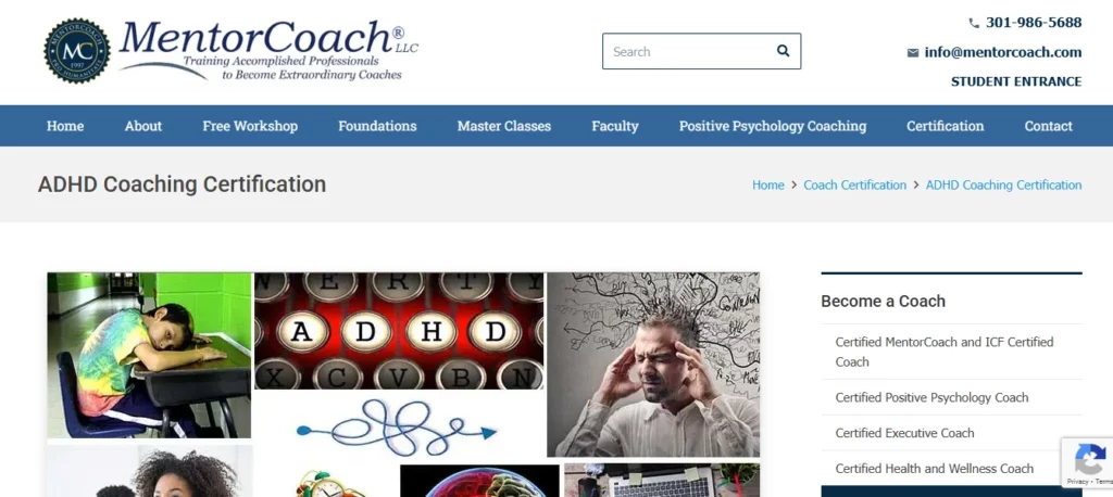 MentorCoach ADHD Coach Training