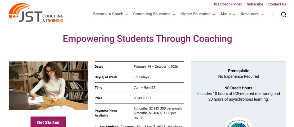 JST Coaching & Training