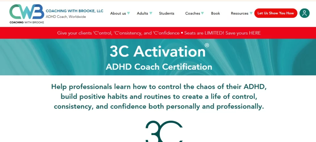 3C Activation® Program for Coaches