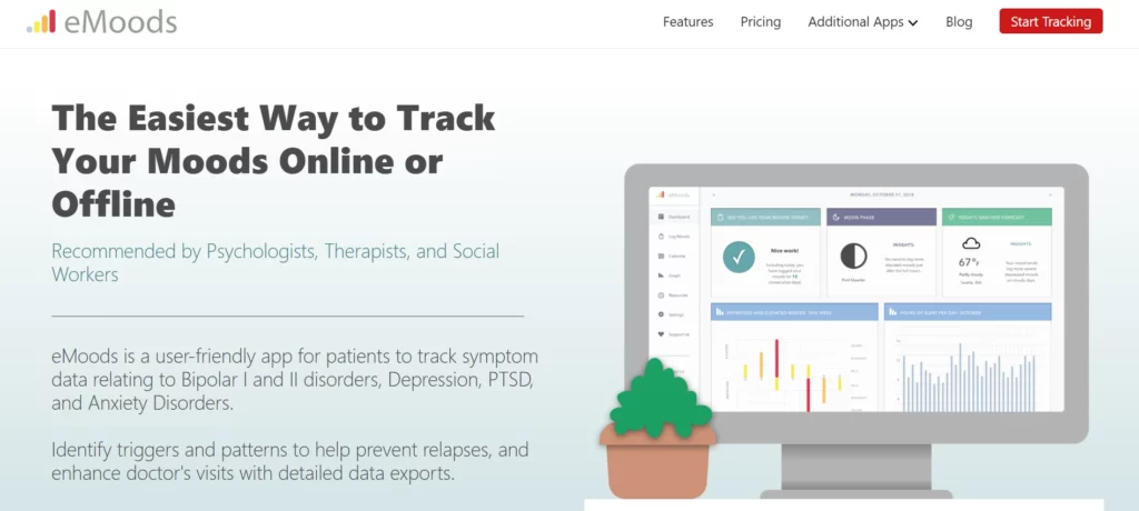 eMoods Bipolar Mood Tracker