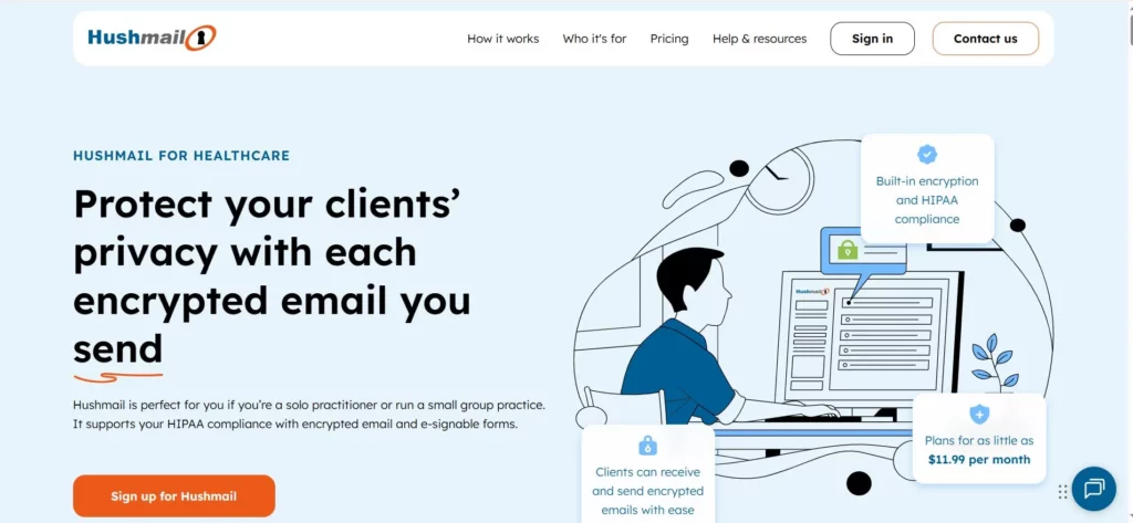 Hushmail for Healthcare