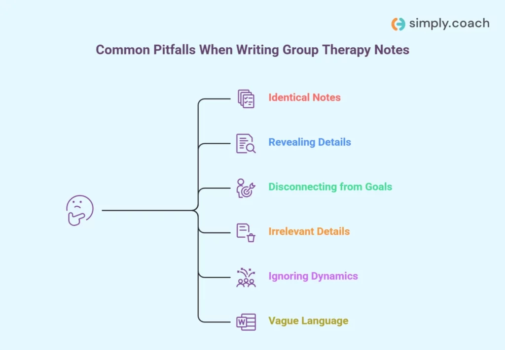 Frequent Mistakes Therapists Make When Writing Group Therapy Notes