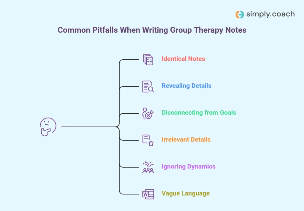 Common Mistakes Therapists Make When Writing Group Therapy Notes