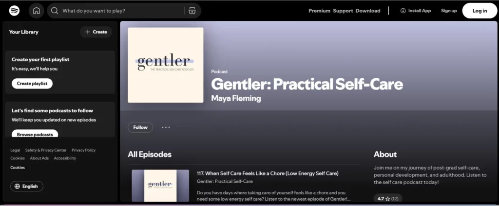 Gentler: Practical Self-Care