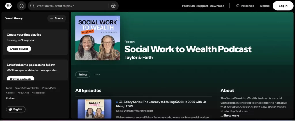 Social Work To Wealth