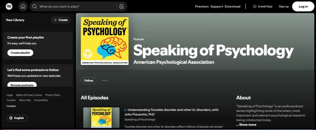 Speaking of Psychology