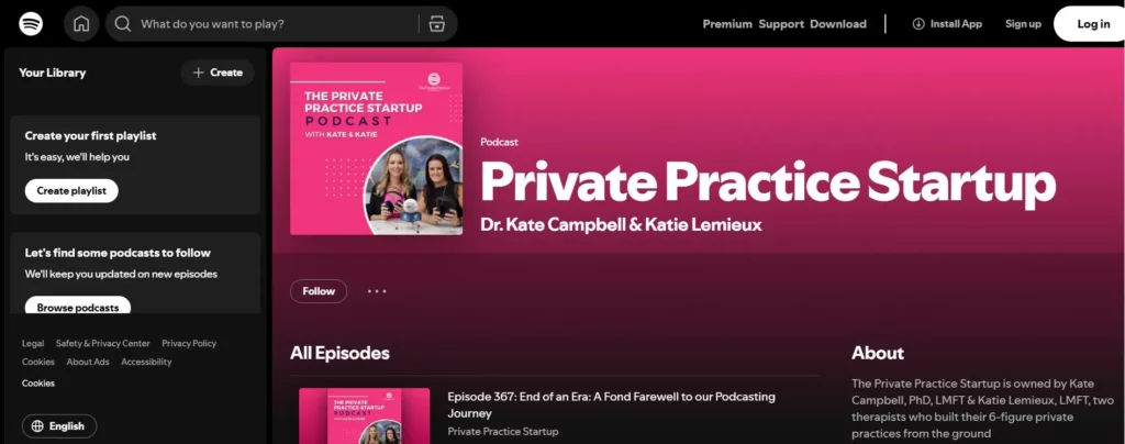 The Private Practice Startup