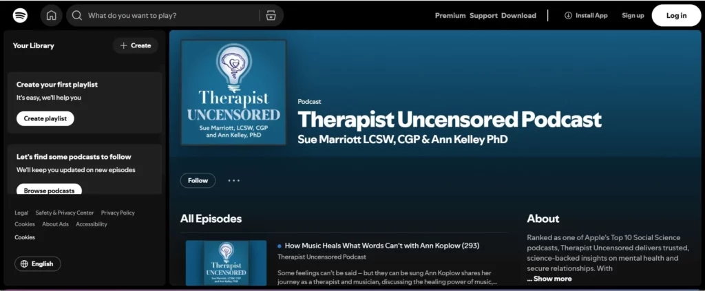 Therapist Uncensored