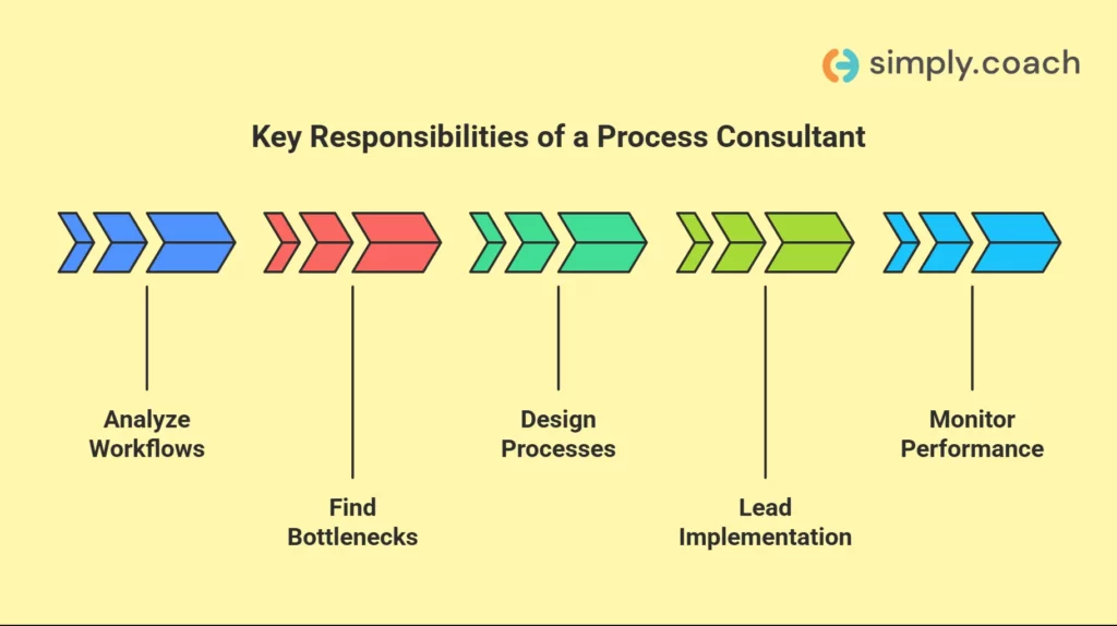 What does a process consultant do?